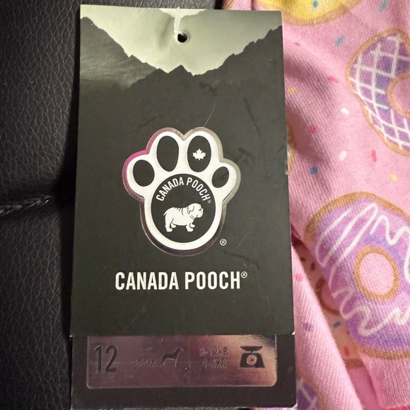 NWT Canada Pooch – Jersey Onesie Donut 12” 8-12lb - Picture 3 of 5